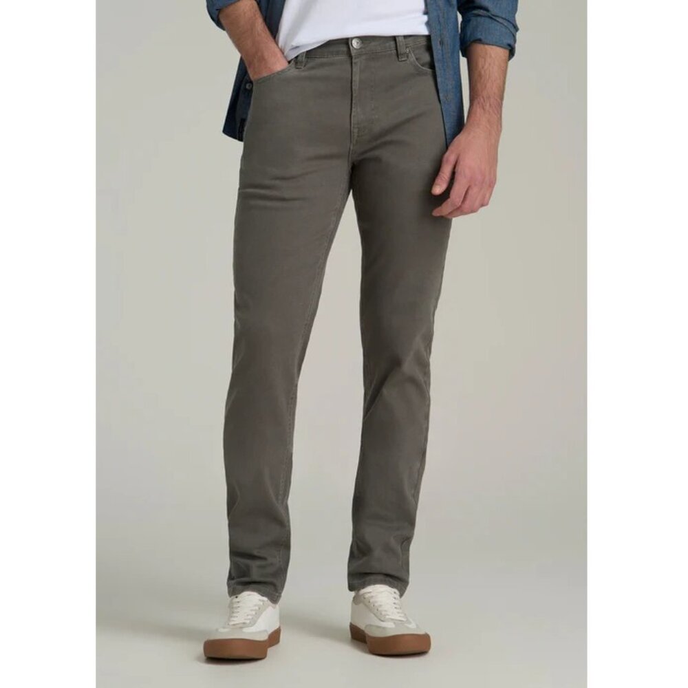 NEW Men's American Tall Dylan Slim Fit Sage Jeans Size 34 X 36